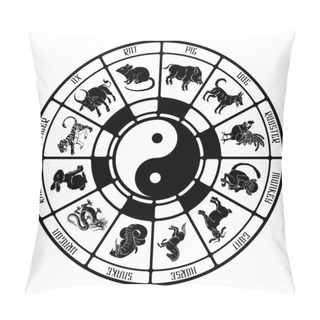 Personality  The Chinese Zodiac Animals Pillow Covers