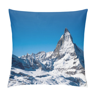 Personality  Matterhorn In Winter Pillow Covers