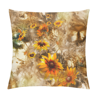 Personality  Art Background Pillow Covers