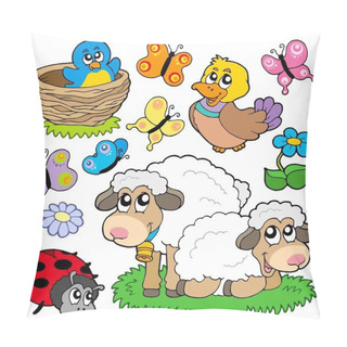 Personality  Various Spring Animals Pillow Covers