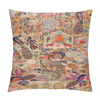 Personality  Colorful Tapestry Pattern Background Pillow Covers