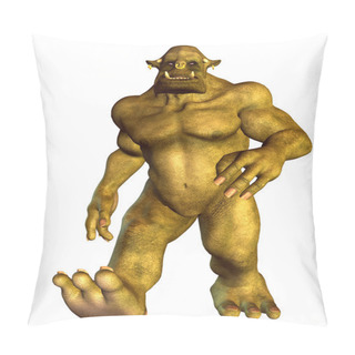 Personality  Fantasy Figure Running Orc Pillow Covers
