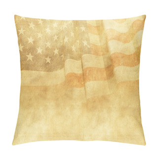Personality  Vintage American Background Pillow Covers