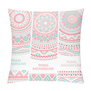 Personality  Tribal Ethnic Vintage Banners Pillow Covers