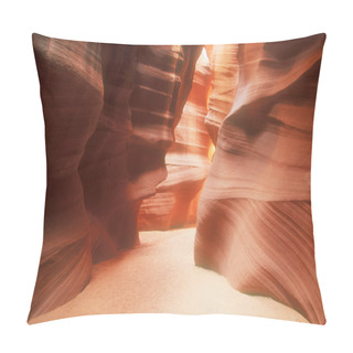 Personality  Upper Antelope Canyon On The Navajo Reservation, Arizona, USA Pillow Covers