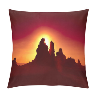 Personality  Lac Abbe Sunset Pillow Covers
