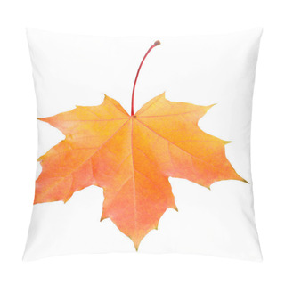 Personality  Fallen Yellow And Red Maple Leaf Pillow Covers