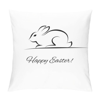 Personality  Easter Rabbit Pillow Covers