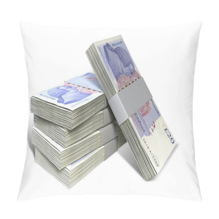 Personality  British Pound Sterling Notes Bundles Stack Pillow Covers