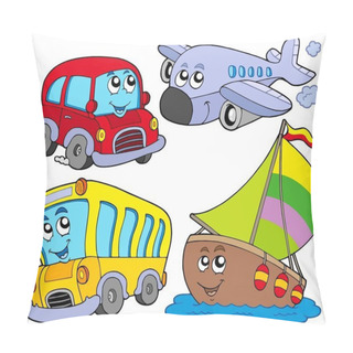Personality  Various Cartoon Vehicles Pillow Covers