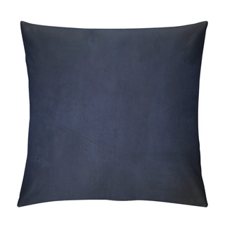 Personality  Dark Blue Grungy Wall Background Or Texture  Pillow Covers