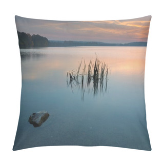 Personality  Beautiful Lake Sunrise Landscape Pillow Covers