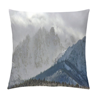 Personality  Sawtooth Mountains, Idaho Near Sun Valley Pillow Covers