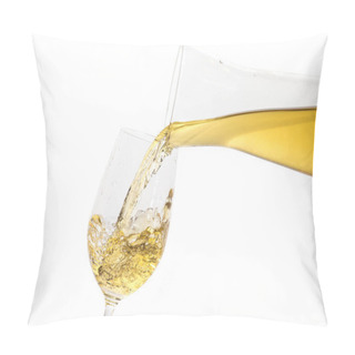 Personality  White Wine Pouring Down Pillow Covers
