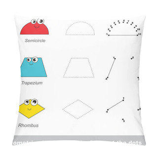 Personality  Simple Geometric Shapes For Children. Pillow Covers