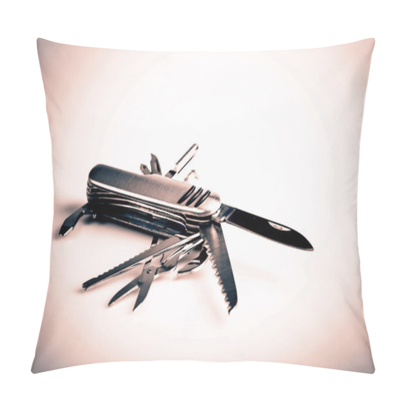 Personality  Metallic Swiss Army Knife Pillow Covers