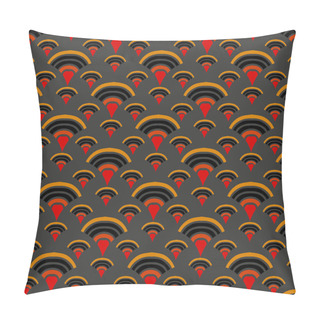 Personality  Vintage Hand Drawn Art Deco Pattern Pillow Covers