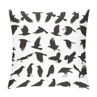 Personality  Bird Carrion Crow Pillow Covers