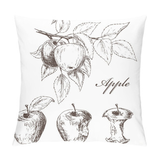 Personality  Apples Set Pillow Covers