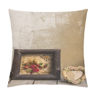 Personality  Flowers In Frame Pillow Covers