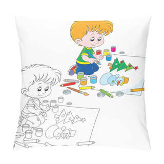 Personality  Little Artist Pillow Covers