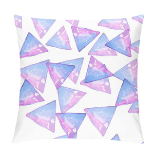 Personality  Abstract Seamless Pattern Of Triangles Pillow Covers