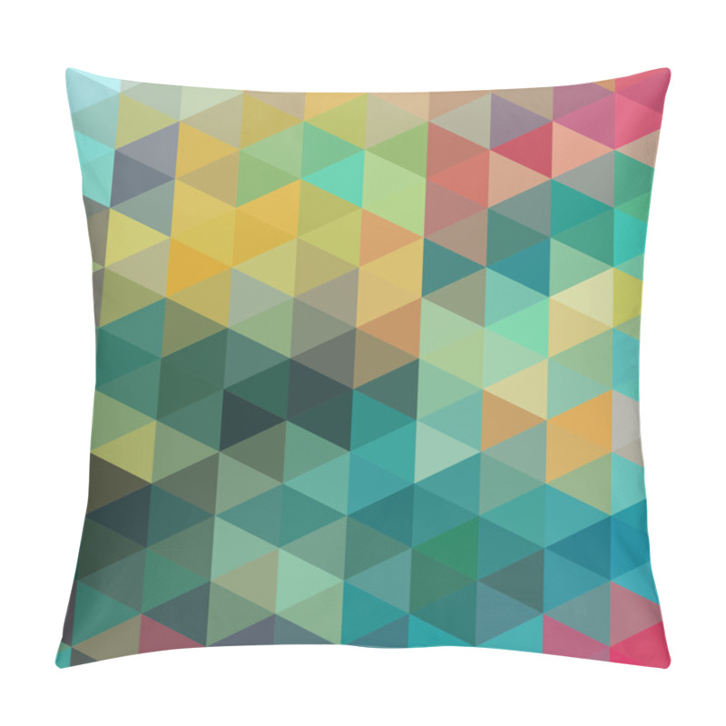 Personality  Triangles Pattern pillow covers