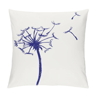 Personality  Blow Dandelion Pillow Covers