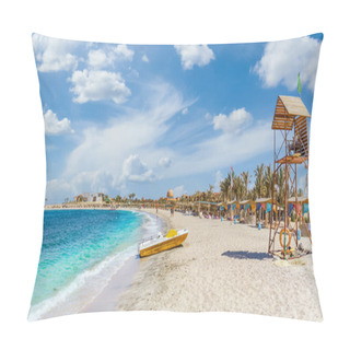 Personality  Landscape With Beach In Abu Dabbab, Marsa Alam, Egypt Pillow Covers
