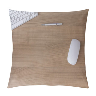 Personality  Desk With Keyboard And Mouse Pillow Covers