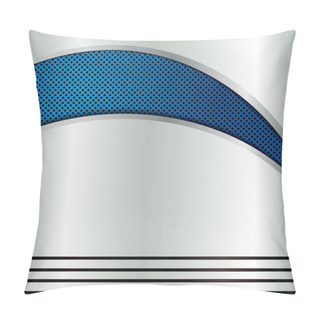 Personality  Abstract Background, Metallic Brochure Pillow Covers