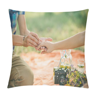 Personality  Engagement Proposal Pillow Covers