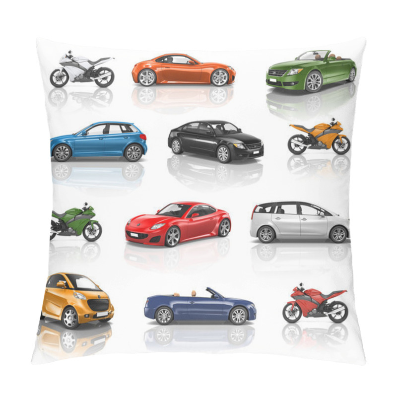 Personality  Transportation Vehicle Concept pillow covers