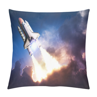 Personality  Space Shuttle Pillow Covers