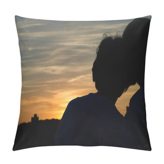 Personality  Elderly Couple In Love Pillow Covers