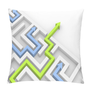 Personality  Way Out Of The Labyrinth Pillow Covers