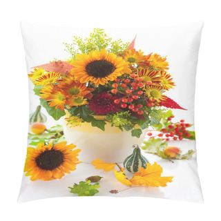 Personality  Autumnal Flowers Pillow Covers