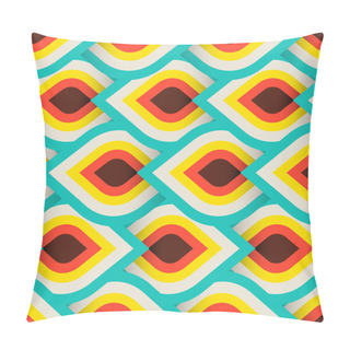 Personality  Arabic Ornament With Abstract Leaves Pillow Covers