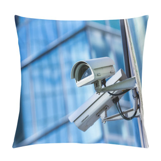 Personality  Security Camera And Urban Video Pillow Covers