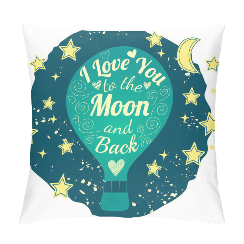 Personality  Hot Air Balloon An Lettering Pillow Covers