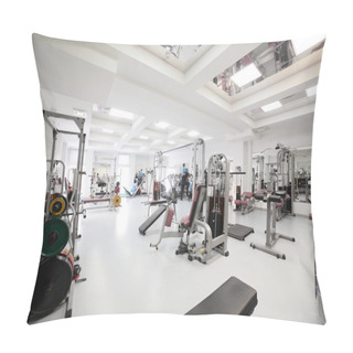Personality  Gym With Special Equipment, Empty Pillow Covers