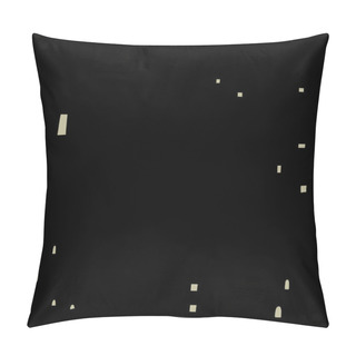Personality  Decorative Black And White Town Pillow Covers
