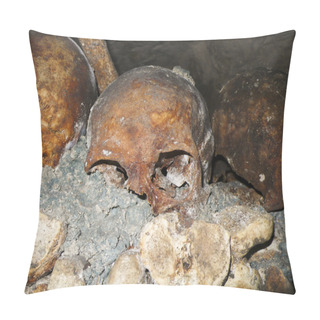 Personality  Catacombs Skull Pillow Covers
