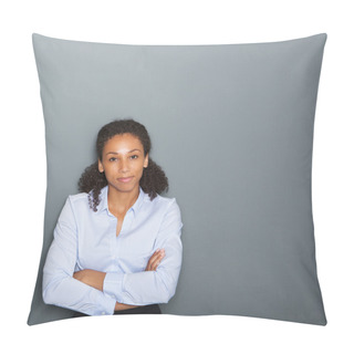 Personality  Female Business Person With Arms Crossed  Pillow Covers