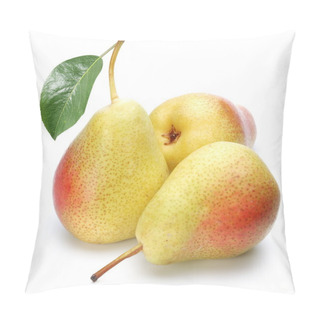 Personality  Three Ripe Pears. Pillow Covers