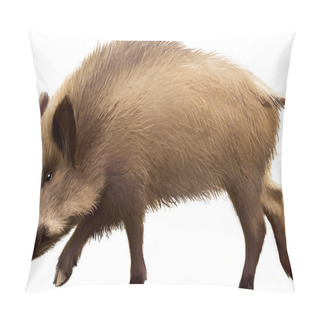 Personality  Satnding Boar Pillow Covers