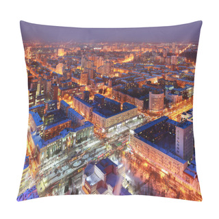Personality  Night City Panorama Pillow Covers