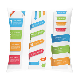 Personality  Colorful Web Stickers, Tags And Labels Pillow Covers