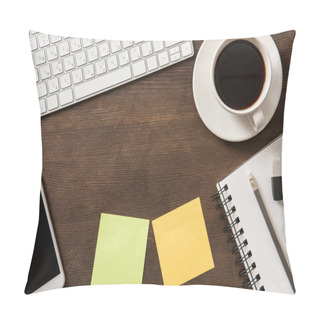 Personality  Cup Of Coffee And Keyboard  Pillow Covers