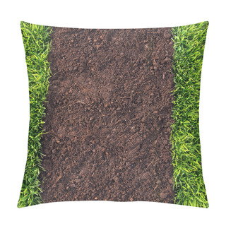 Personality  Healthy Grass And Soil Pattern Pillow Covers